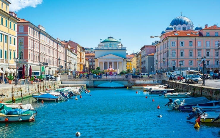 Trieste, Italy, distance 55 km