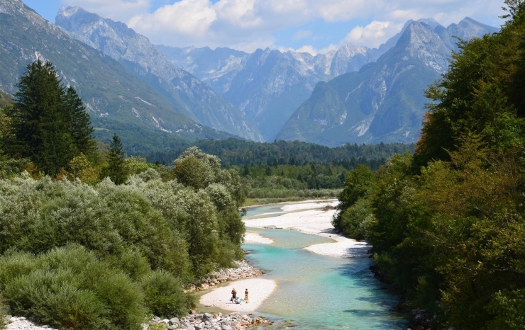 Bovec, oddaljenost 70 km